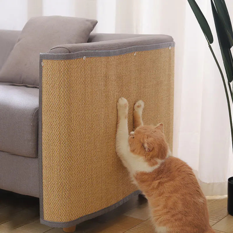 Poste Rascador Vertical para Gatos - Protector de Sofá Durable