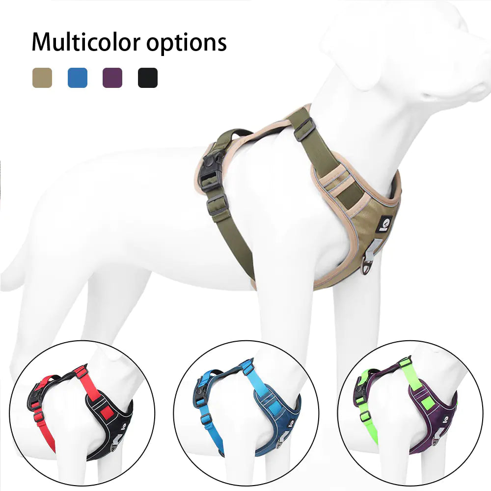 Arnés para Perros No Pull Reflectante con Asa de Control