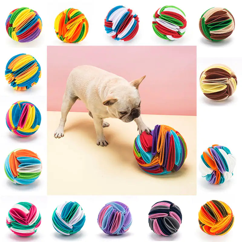 Bola Plegable para Perros para Juegos de Entrenamiento de IQ