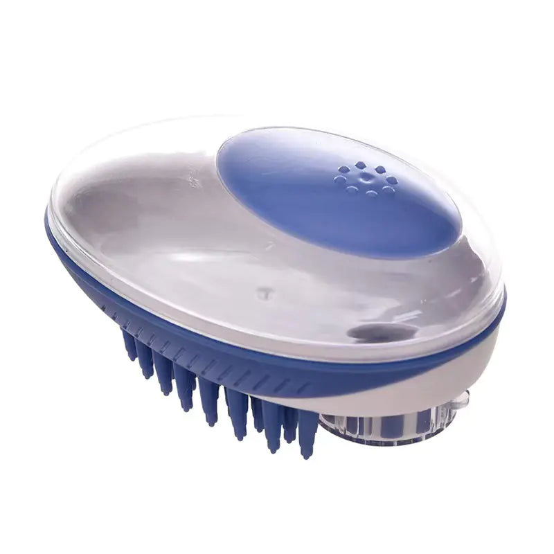 Cepillo de Baño de Silicona y Peine de Masaje para Mascotas