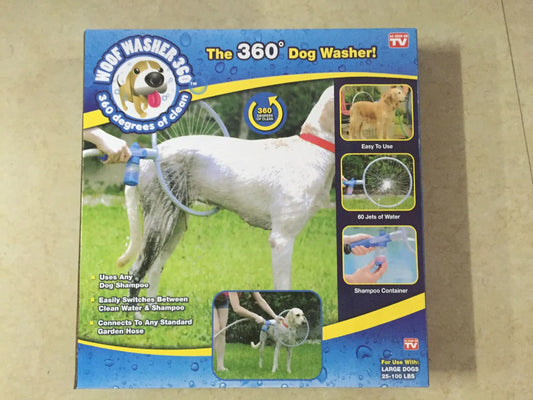 Anillo de Ducha para Perros con Pistola de Agua Circular