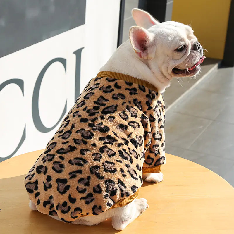 Chaqueta de Pijama Cálida de Otoño Invierno para Cachorros