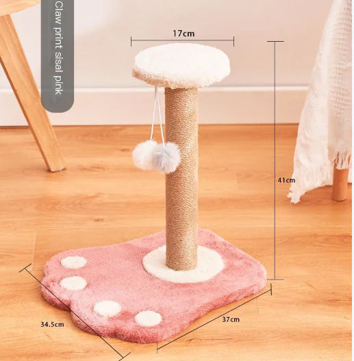 Juguete Rascador Vertical para Gatos de Sisal Duradero