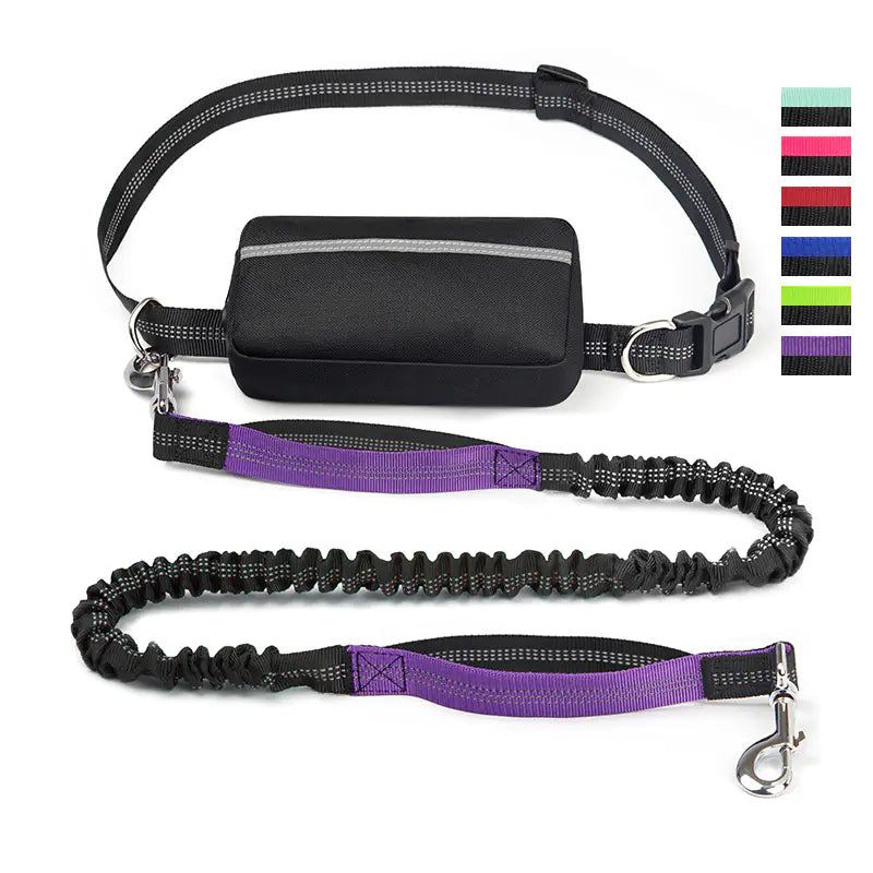 Bolsa de Cintura con Correa para Correr con Mascotas de Amazon Cross-Border