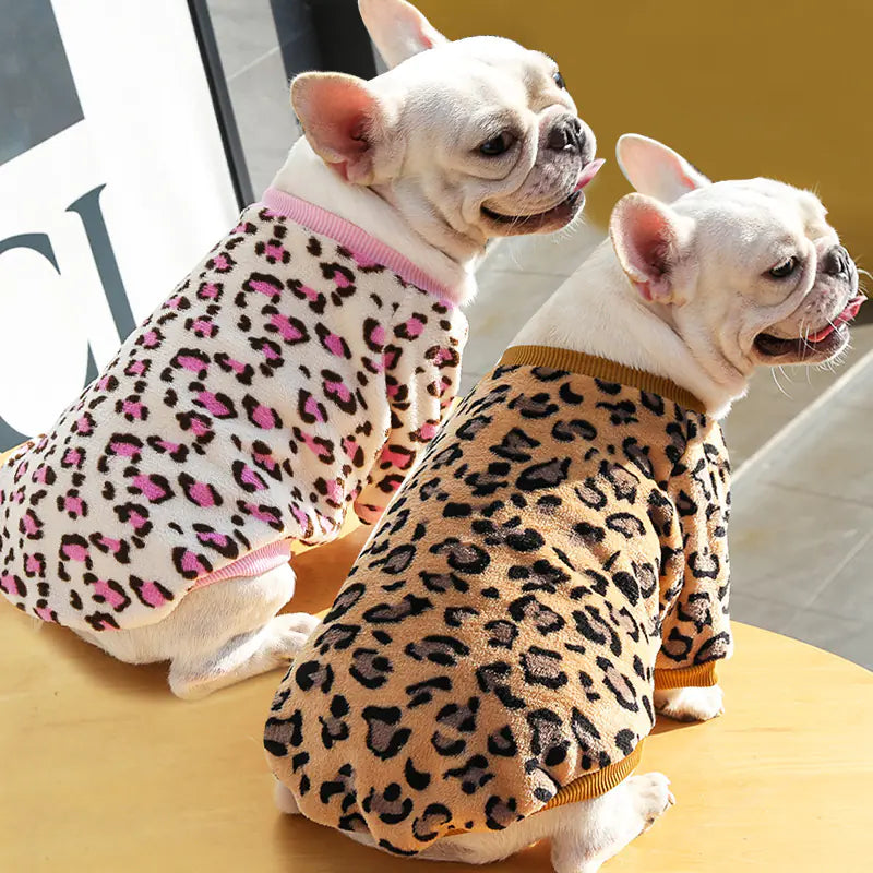 Chaqueta de Pijama Cálida de Otoño Invierno para Cachorros