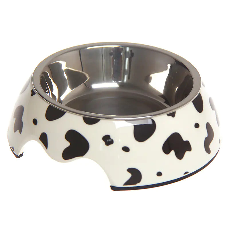 Plato para Mascotas de Acero Inoxidable de Doble Uso Antideslizante